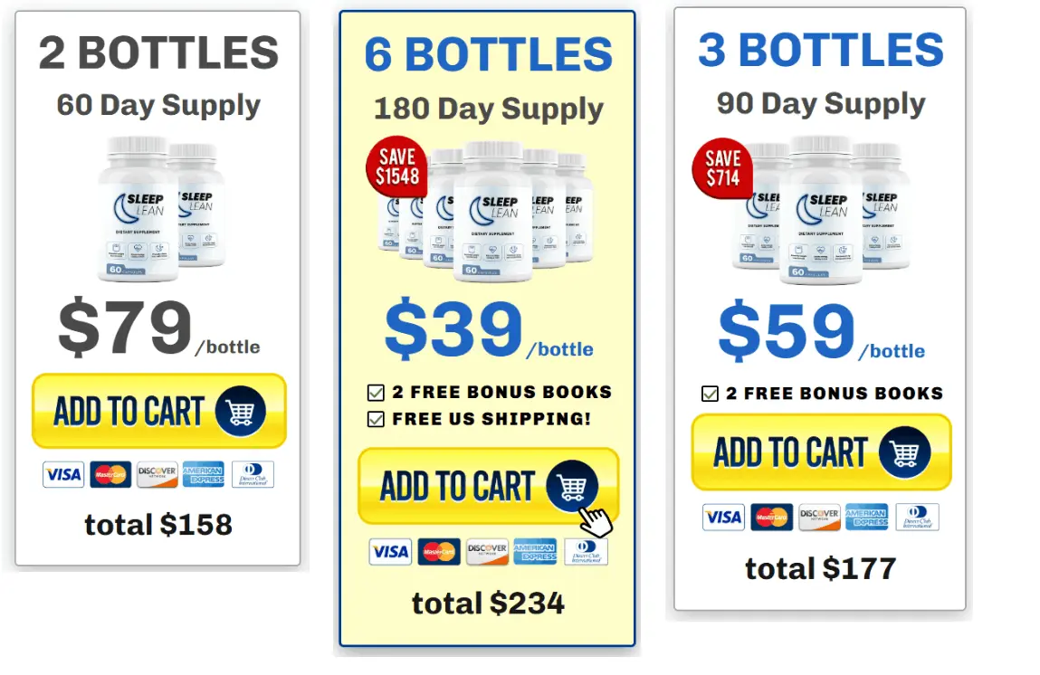 Sleeplean Pricing
